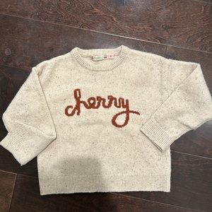Bonpoint cherry sweater
